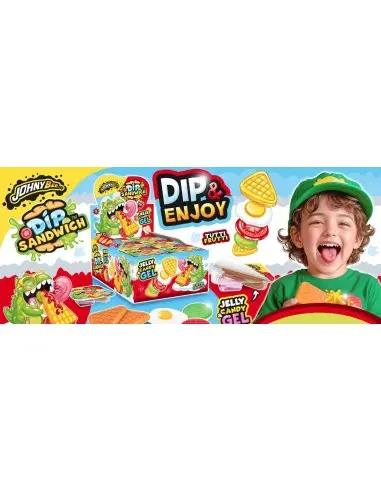 JOYGUM JOHNY BEE DIP SANDWICH 40gr. Conf da 18