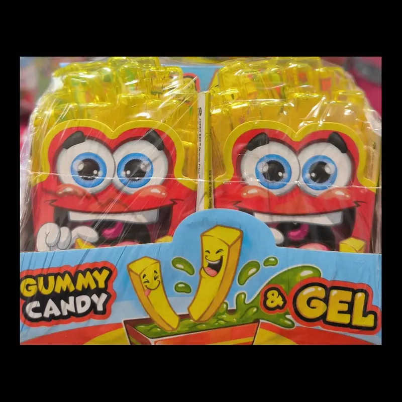 JOYGUM JOHNY BEE GUMMY FRIES 45gr. Conf da 12