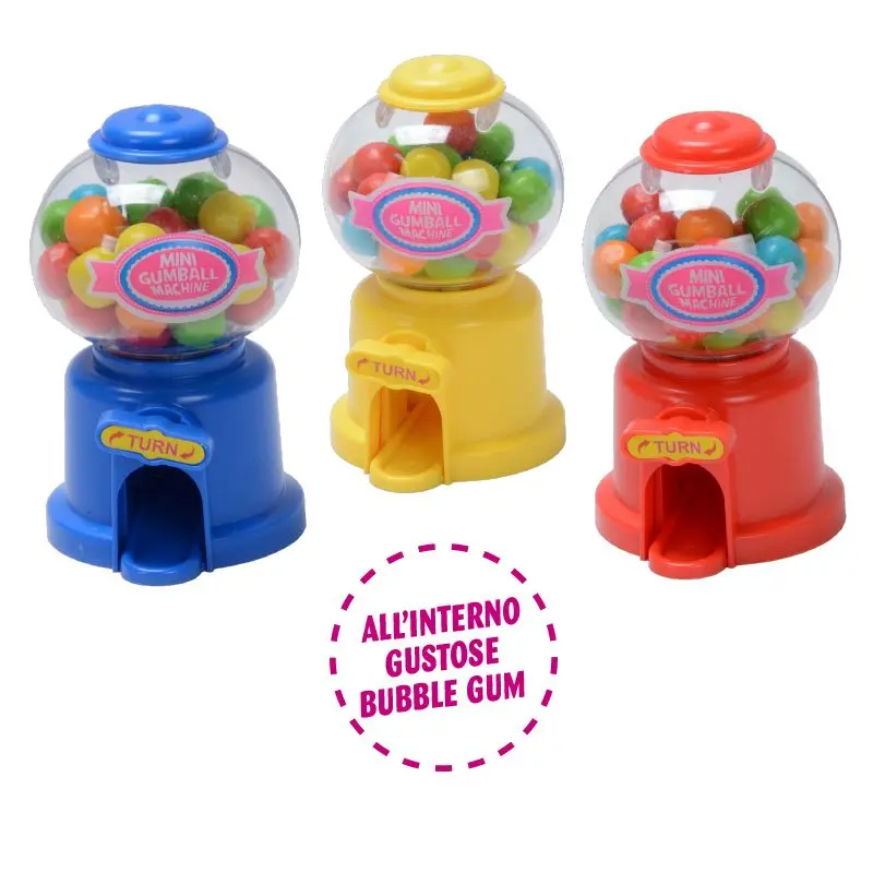 JOYGUM JOHNY BEE TOYS GUMBALL MACHINE 30g - conf da 12