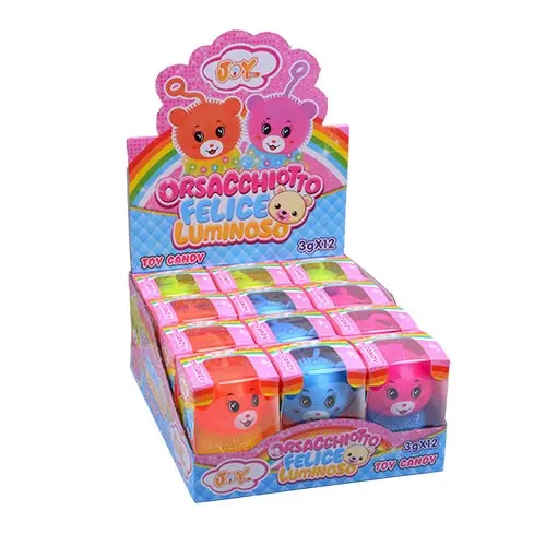JOYGUM ORSACCHIOTTO FELICE LUMINOSO 3gr - Conf da 12