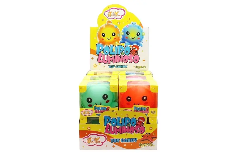 JOYGUM POLIPO LUMINOSO 3gr - Conf da 12