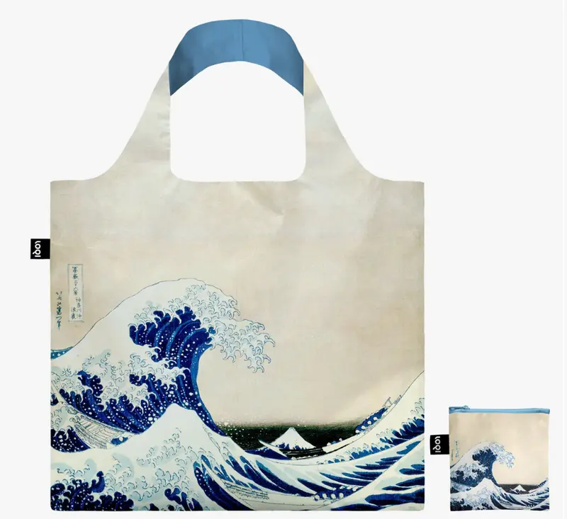 KATSUSHIKA HOKUSAI The Great Wave Recycled Bag - Loqi®