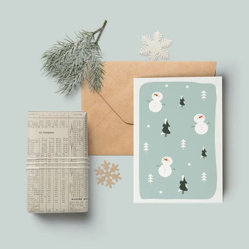Kit per i pacchetti di Natale - file digitale
