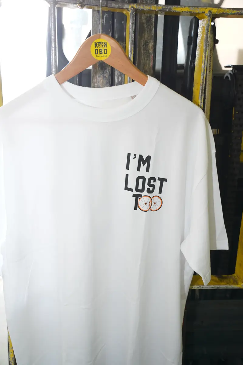 KOKOBO T-Shirt "Don't Follow Me, I'm Lost Too" - Oversized Bianca Humor Streetwear 7°