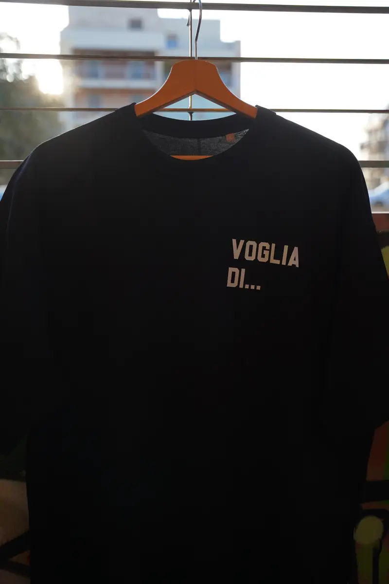 KOKOBO T-Shirt "Voglia Di... CIM'D' (RAP)" - Oversized Nera Humor Rap Italiano 20°