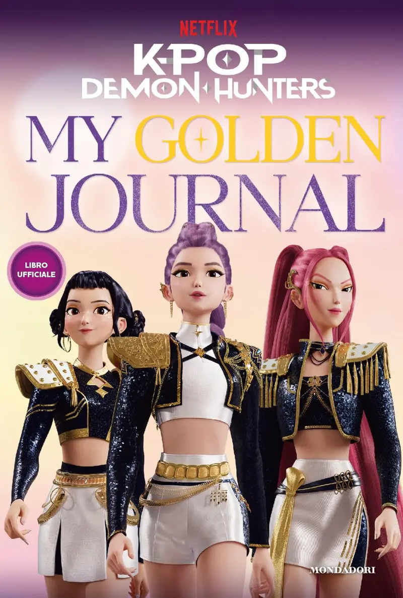 KPop Demon Hunters. My golden journal. Libro ufficiale