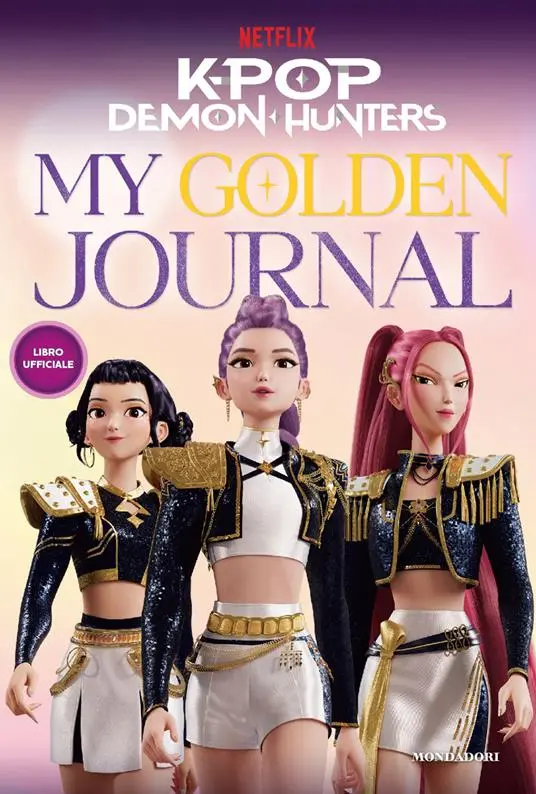 KPop Demon Hunters - My golden journal. Libro ufficiale