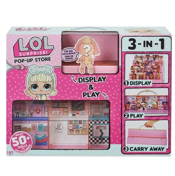 L.o.l pop up store 3 in 1 originale