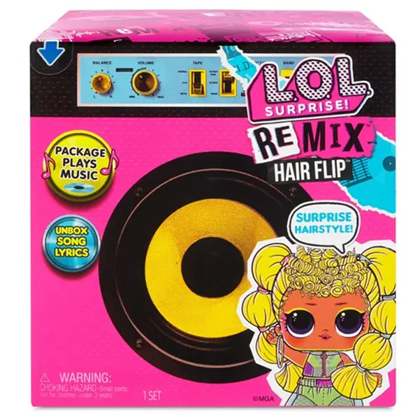 L.o.l remix hair flip originale