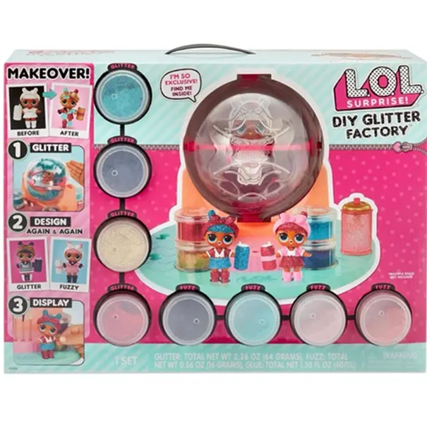 L.O.L. Surprise 556299 L.O.L. Sorpresa DIY Glitter Station