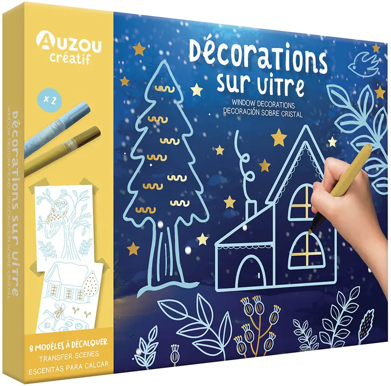 La mia scatola d'artista - Decorazioni per vetro