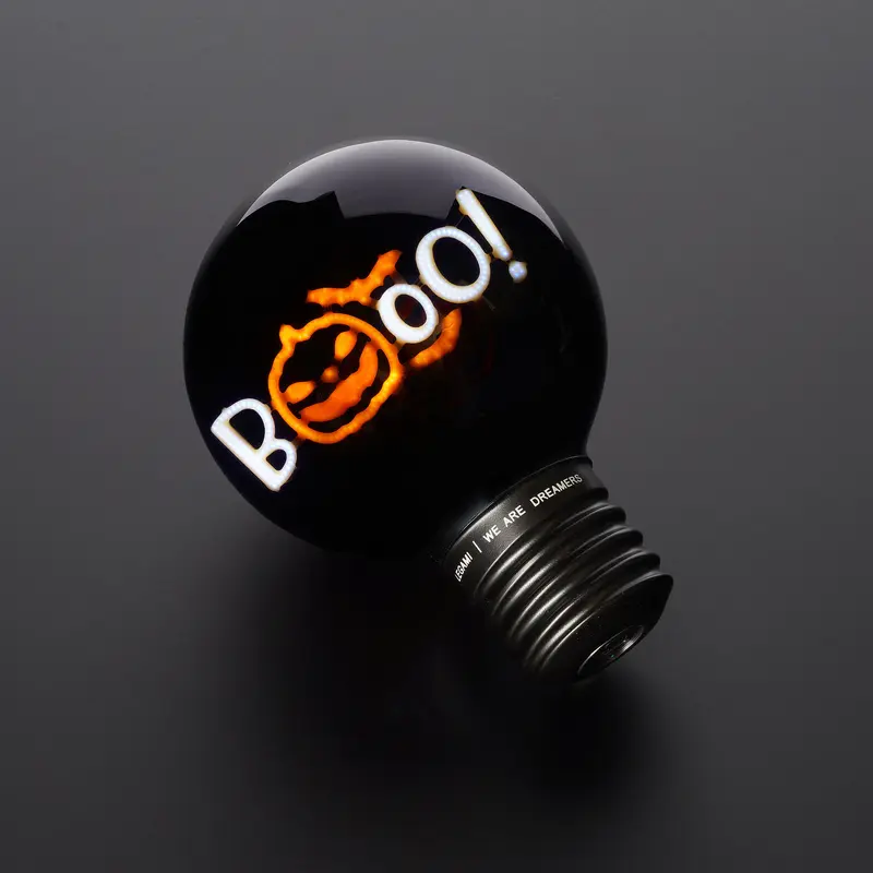 Lampada decorativa da tavolo a forma di lampadina - Pumpkin Booo Bulb Fiction XL