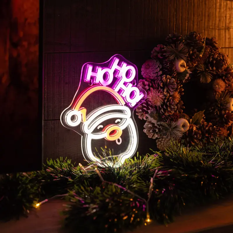 Lampada Led Effetto Neon - Santa Claus - It's a Sign
