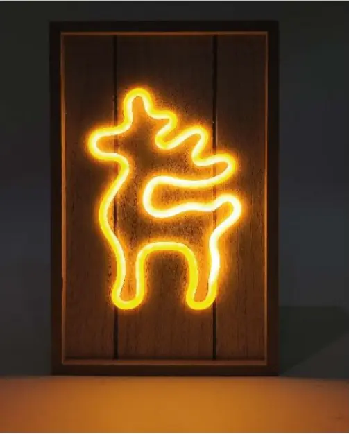 Lampada Led Natalizia Renna