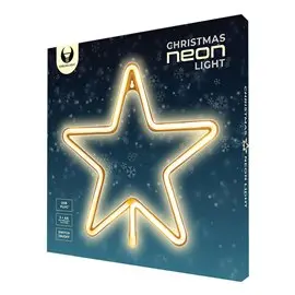Lampada Neon Led Stella 5 punte FLNE22 290x23x290