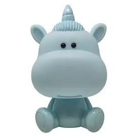 Lampada Unicorno Celeste