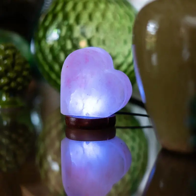Lampade di Sale dell' Himalaya Cuore