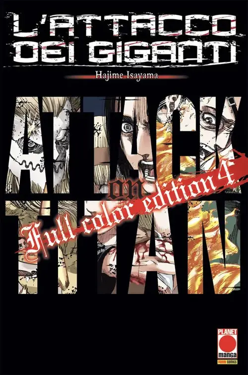 L'attacco dei giganti. Full color edition. Vol. 4