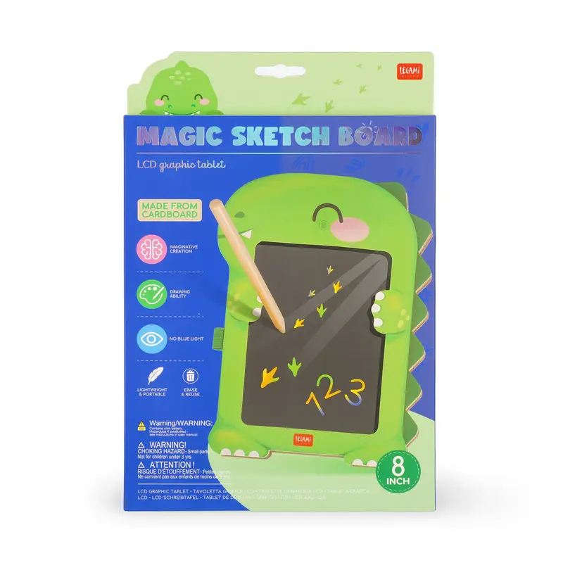 Lavagna LCD Magic Sketch Board - Dino