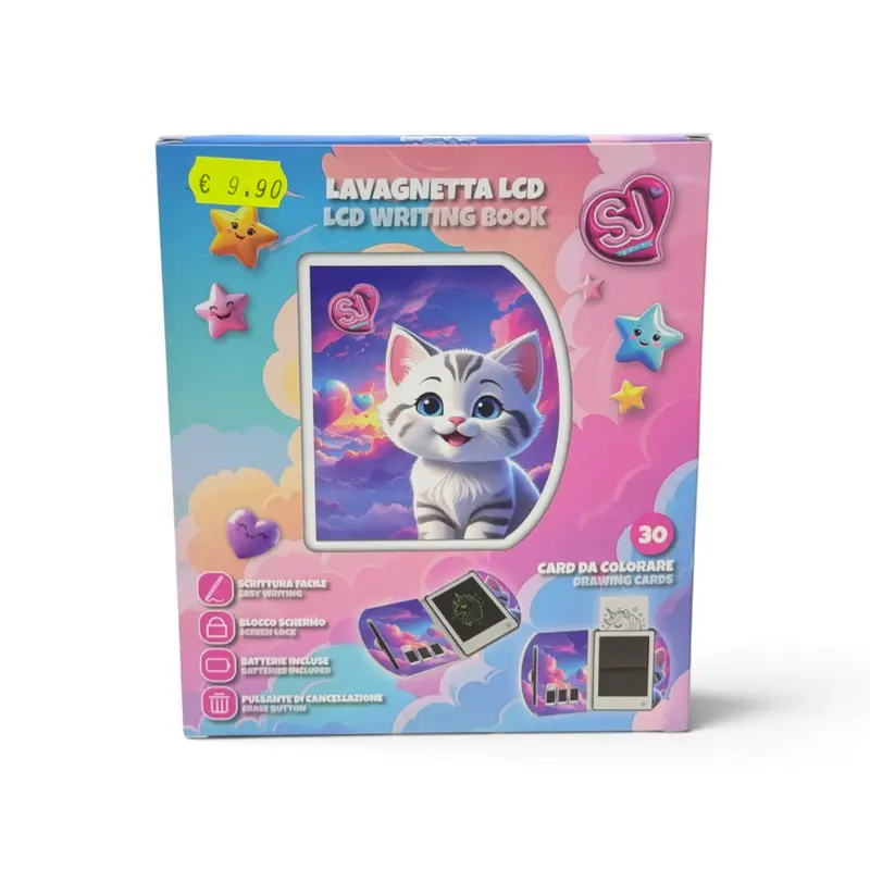 Lavagnetta LCD a libro SJ Gang