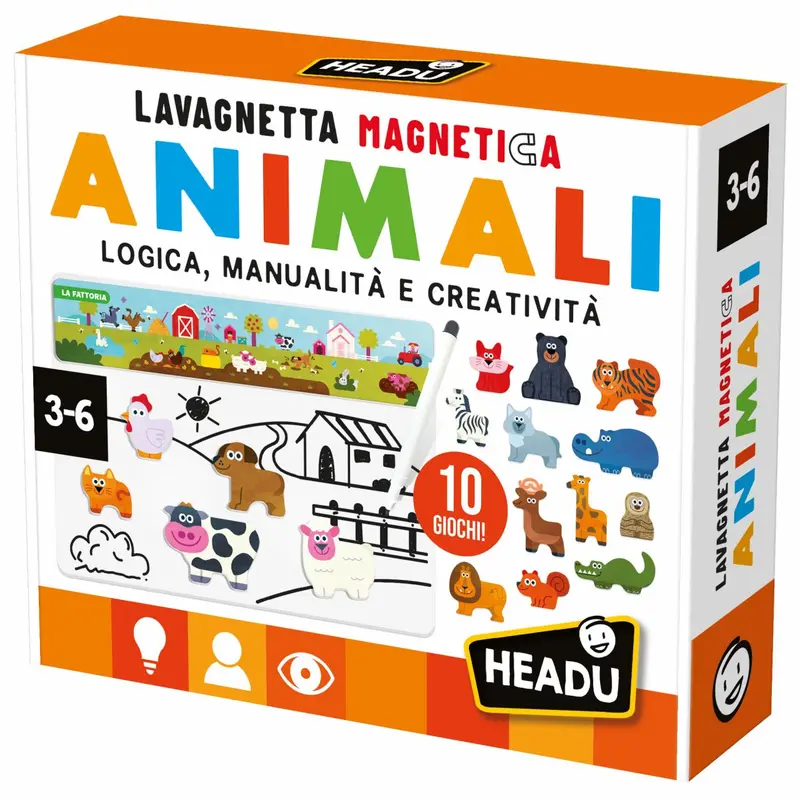 Lavagnetta Magnetica Animali