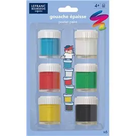 LB Education Gouache 22 ml 6 pz.
