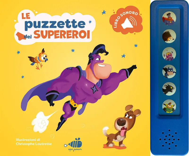 Le puzzette dei supereroi. Libro sonoro
