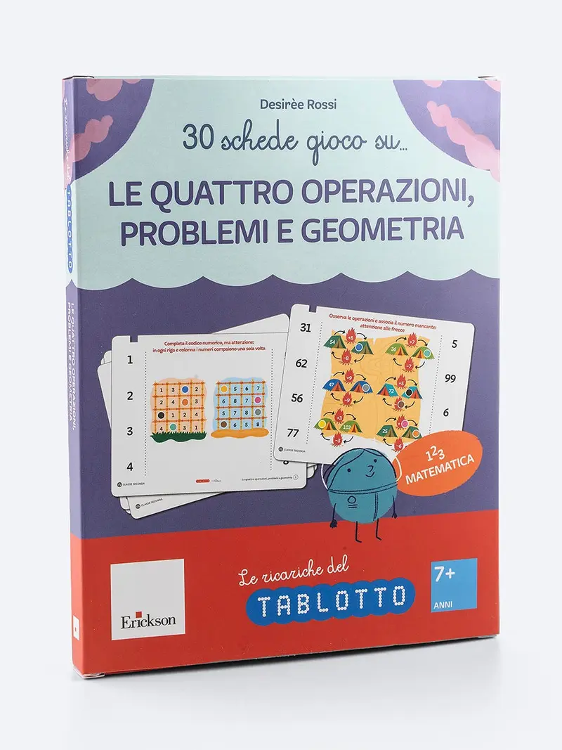 Le ricariche del Tablotto - 30 schede gioco su... le quattro operazioni, problemi e geometria