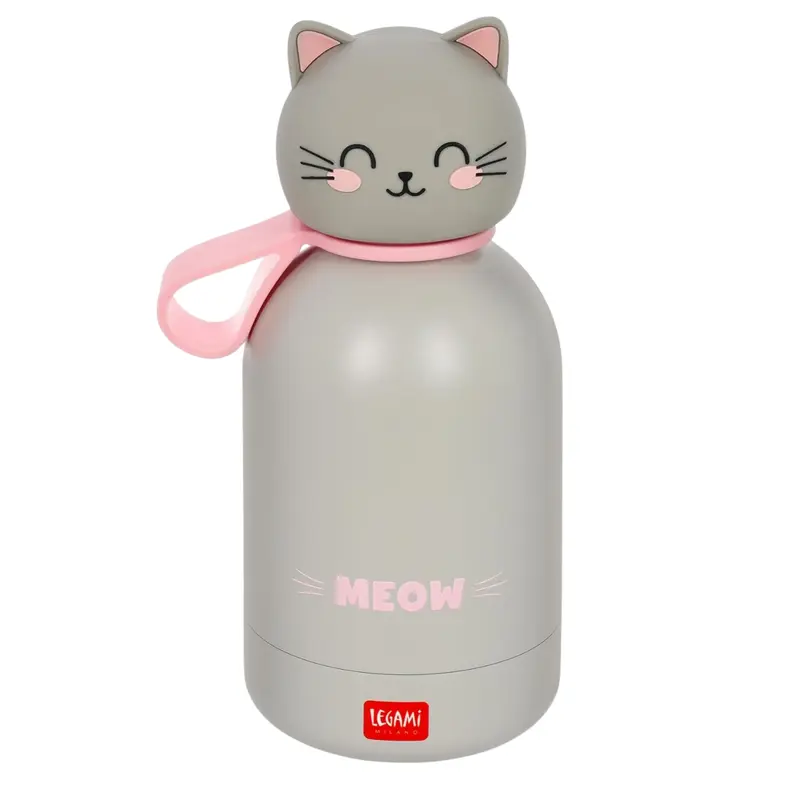 Legami - Borraccia Termica per Bambini Hot&Cold BFF, Tema Kitty