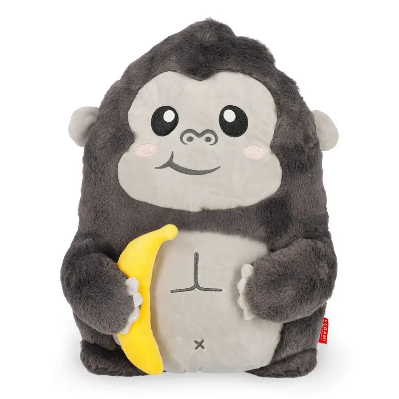 Legami Cuscino Gorilla Super Soft – Soffice e Vellutato 31x42 cm