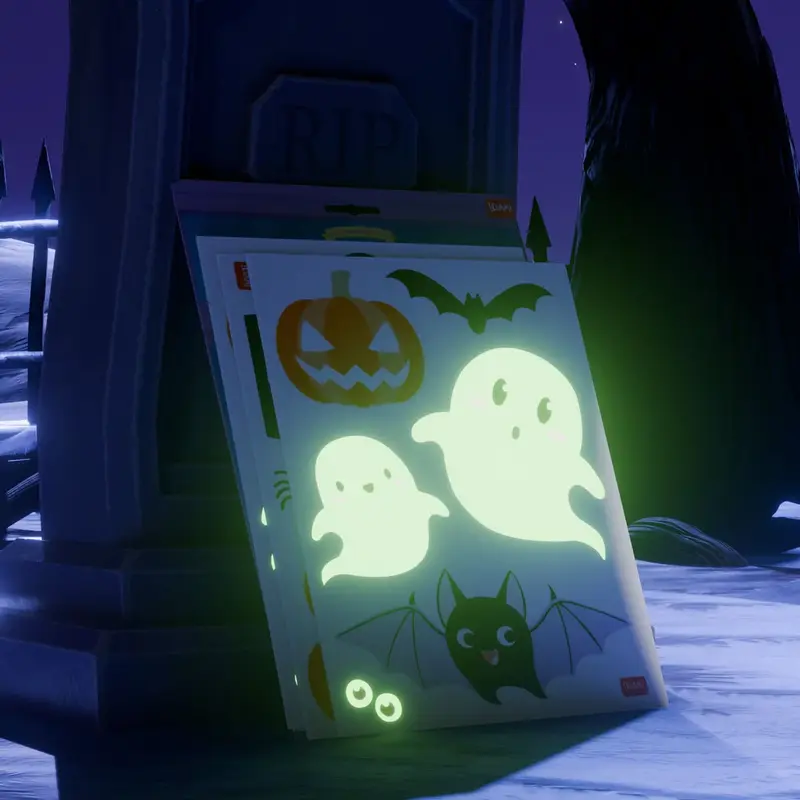 Legami Halloween Set 35 Adesivi Elettrostatici per Finestra – Windo-Wow