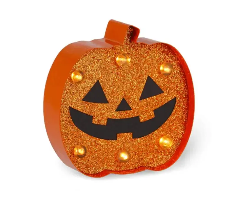 Legami Mini Luce Decorativa Zucca Glitter con LED