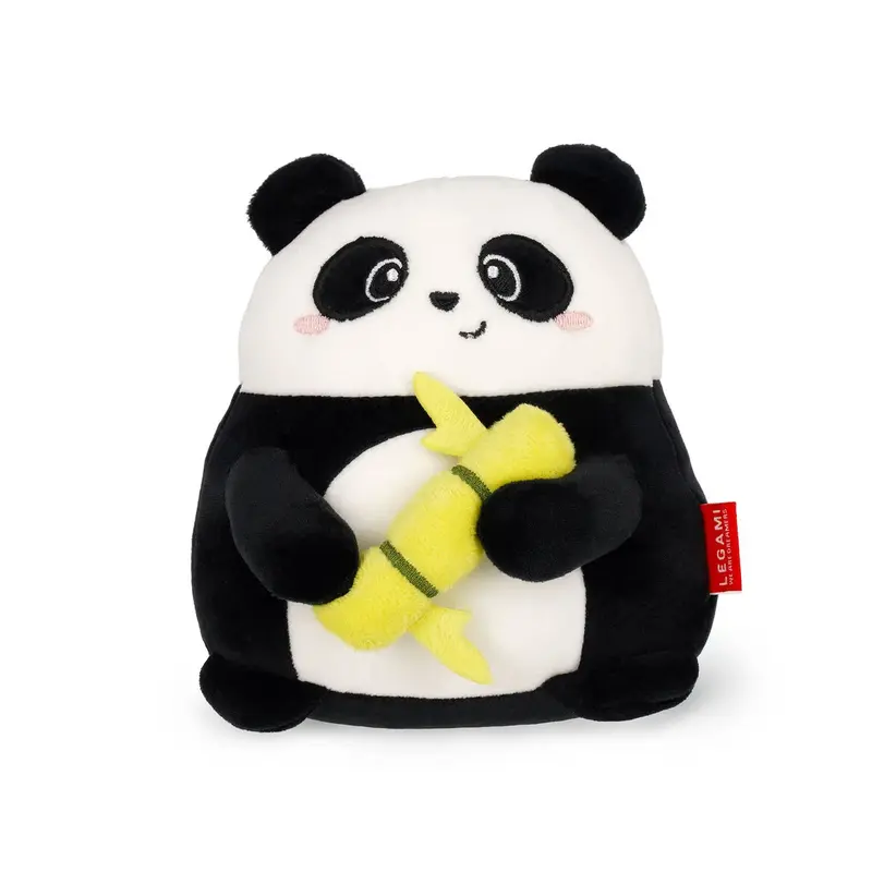 Legami Super Soft! Mini Panda – Peluche Morbidissimo con Carta d'Identità