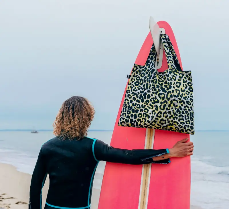 LEOPARD Sunset Recycled Bag - Loqi®