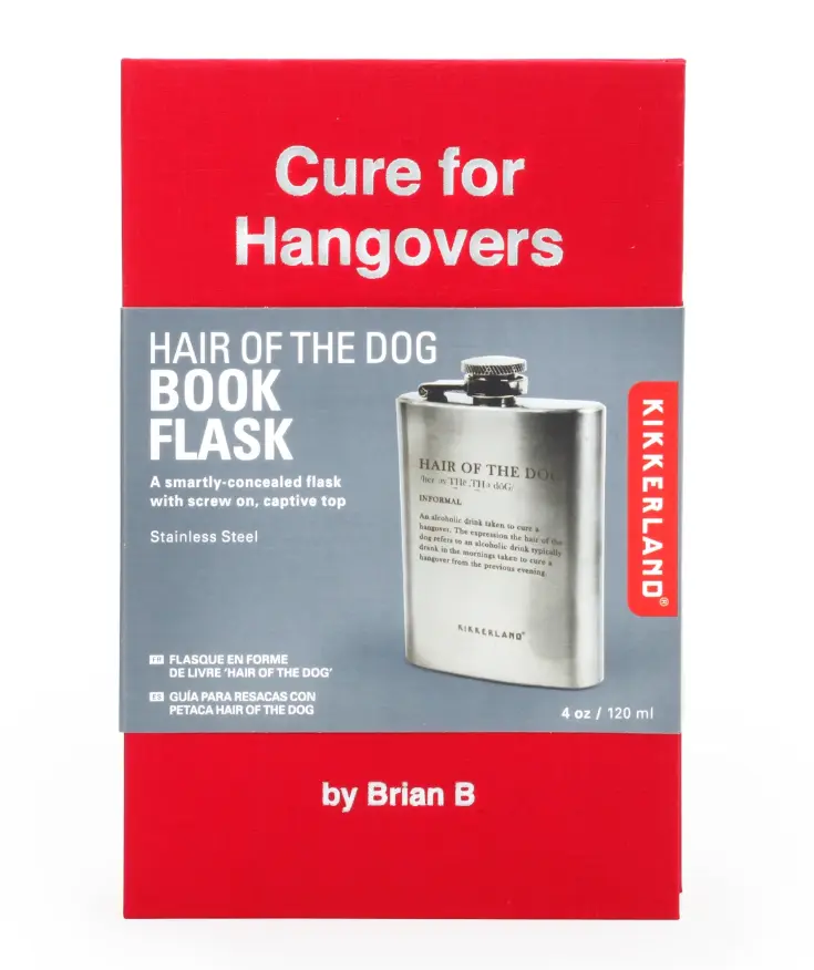 Libro porta Fiaschetta - Cura per Hangovers