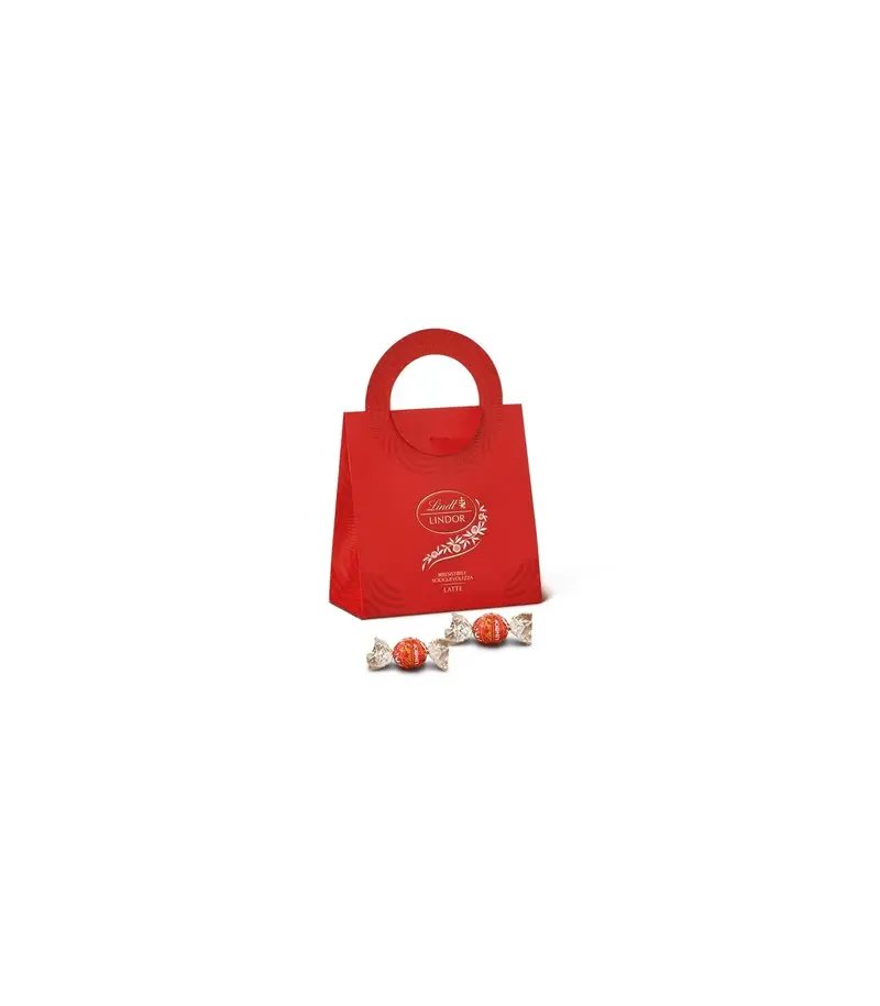 LINDT CONFEZIONE CIOCCOLATINI BORSETTA LATTE 150 GR - conf da 1