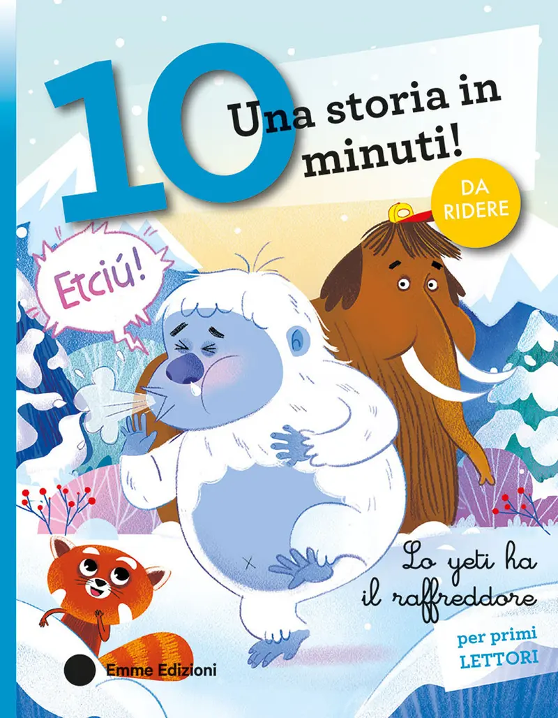 Lo yeti ha il raffreddore. Corsivo