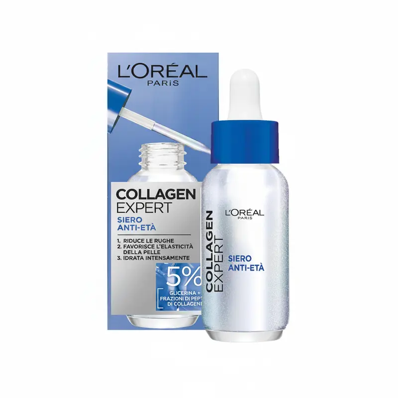 L'Oréal Paris Collagen Expert – Siero Anti-Età 5% Collagene 30ml  Antietà