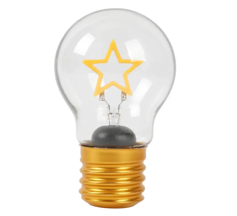 Lucetta a forma di lampadina Stella