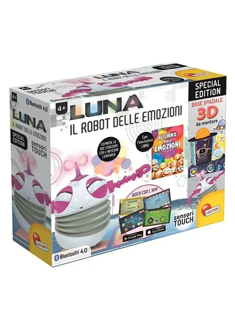 Luna il robot delle emozioni special eidition