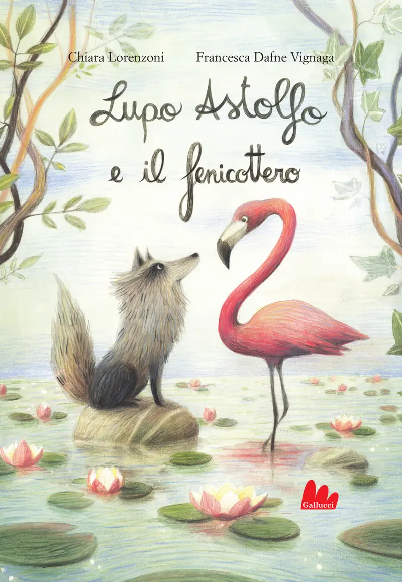 Lupo Astolfo e il fenicottero
