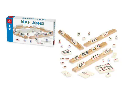Mah jong in legno gioco in societa