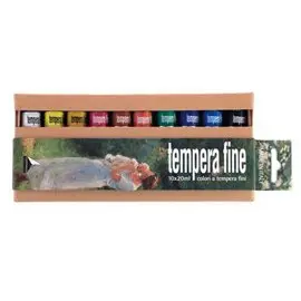 Maimeri Tempera Fine Tubo 20 ml Set 10 Colori