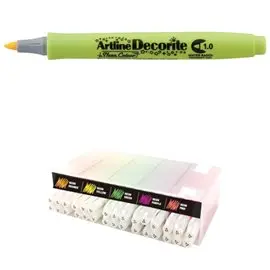 Marker Artline Decorite Bullet Neon Expo 30 pz.