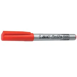 Marker Bic 1445 Pocket Rosso punta tonda 12 pz.