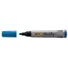 Marker Bic 2000 Punta Tonda Blu 12 pz.