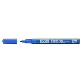 Marker Pentel N50S Punta Conica Media Blu 12 pz.