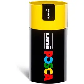Marker Uni Posca Media PC5 Gift Box Giallo a 18 pz. Assortiti