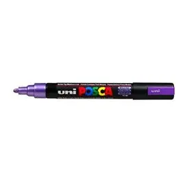 Marker Uni Posca Media PC5 M Viola Metal n.M12 6 pz.