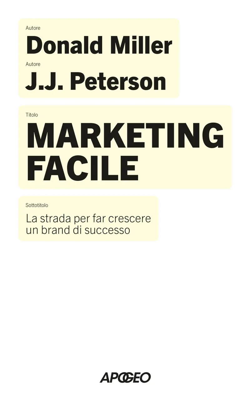 Marketing facile. La strada per far crescere un brand di successo
